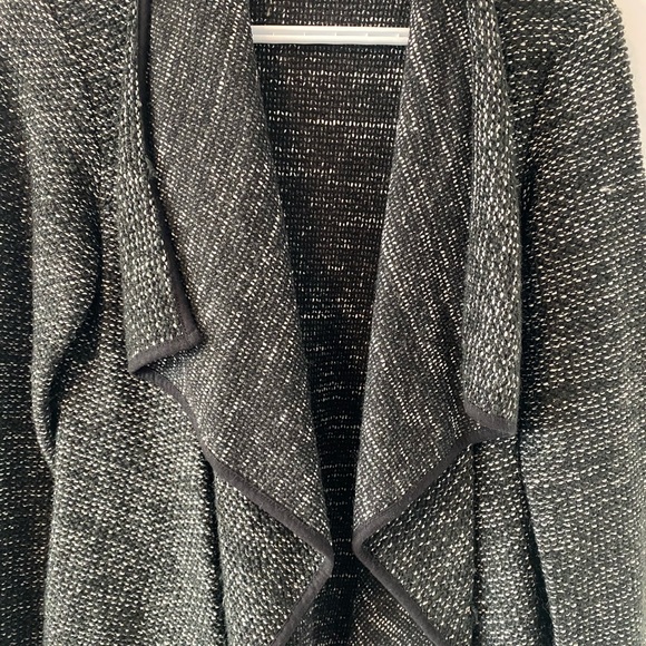 Open cardigan cowl neck sweater - Picture 4 of 4